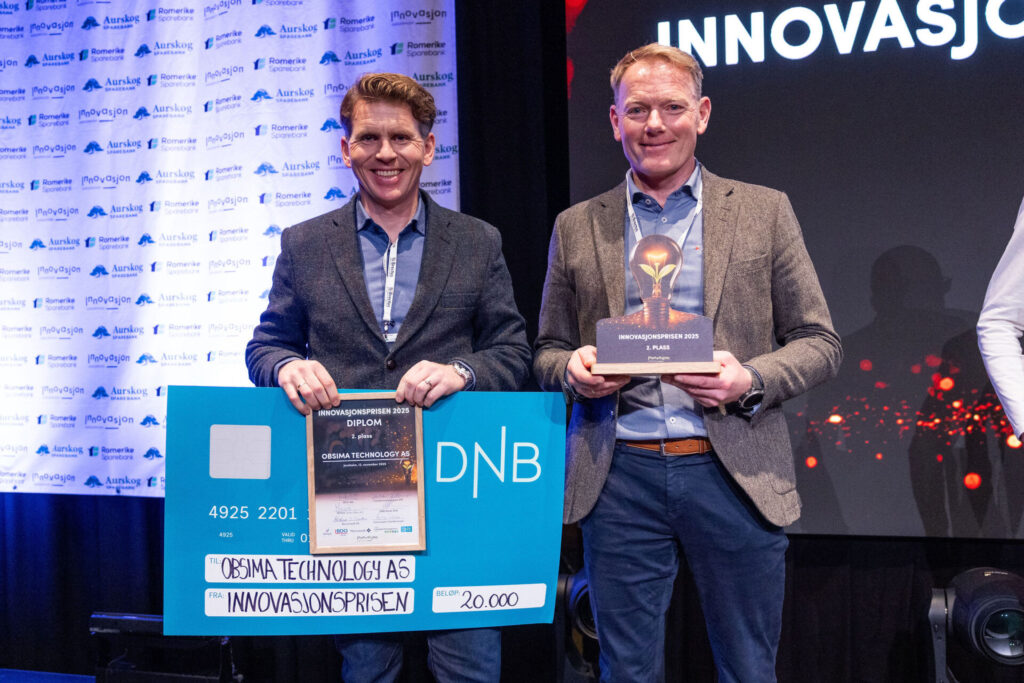 Innovasjonsprisen Obsima Technology 2. plass